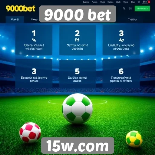 Análise de recursos do site 9000 bet